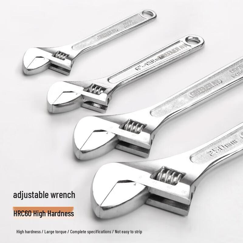 TULX 6-inch Large Opening Adjustable Wrench