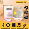 Rotating Music Projector Children Night Light Birthday Christmas Gift Bluetooth Galaxy Projection Sleep Lamp Bedroom Decoration