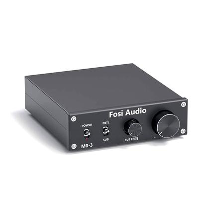 Fosi Audio M03 Subwoofer Amplifikatör 200W TPA3255D2 Mini Stereo Güç Ses Amplifikatörü Küçük Dijital Entegre Sınıf D Alıcı Tabanlı Pasif Hoparlör