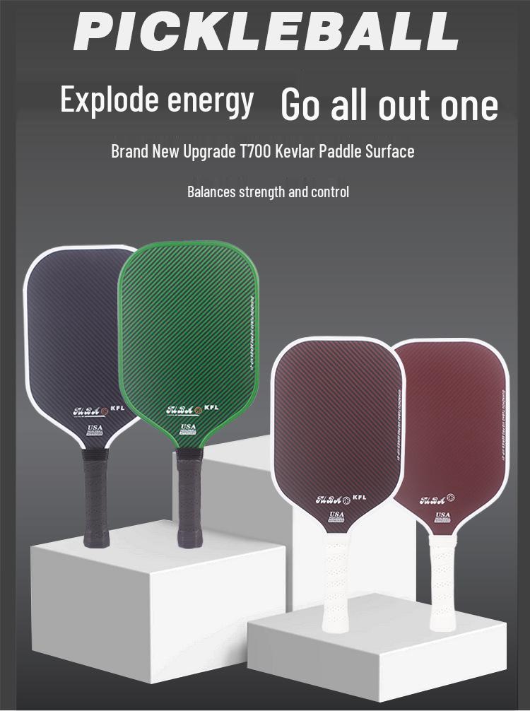 Kevlar Hot Press 5th Gen Pickleball Paddle with Extended Handle