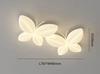 Nordic Warm Children's Room Ceiling Lights Romantic Butterfly Light LED Creative Princess Room Little Girl Bedroom Ceiling Lamps