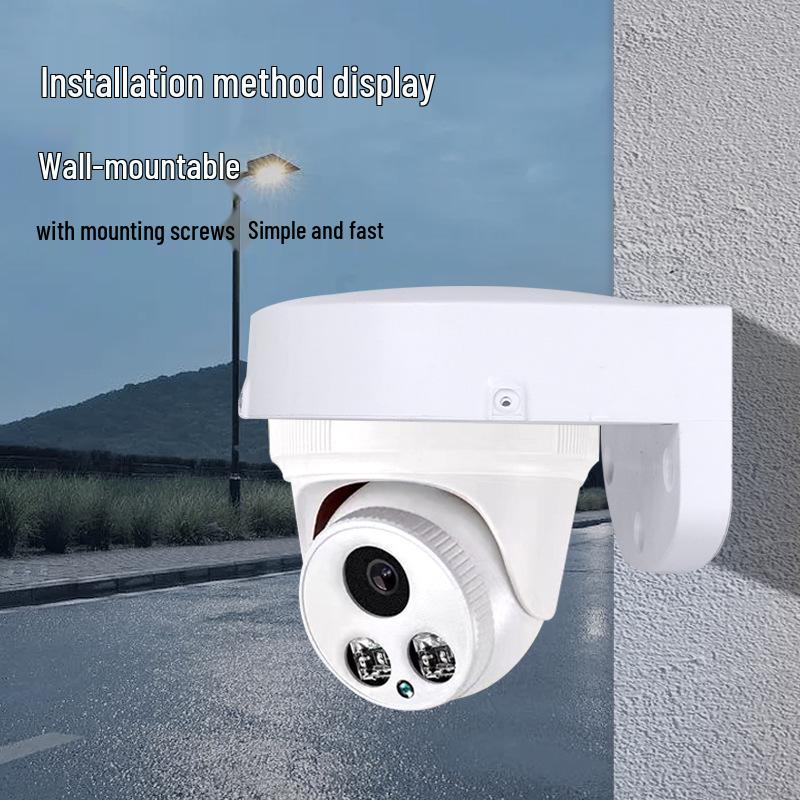 Universal Dome Camera Wall Mount - Sturdy, Widened, and Thickened Plastic Bracket