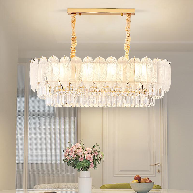 Nu Feng Eye-Protection Full-Spectrum Crystal Chandelier