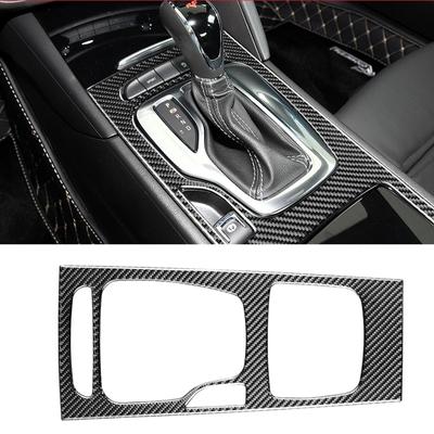 Carbon Fiber Central Control Panel Gear Panel Cover Trim Sticker For Buick Regal 2017- Interior