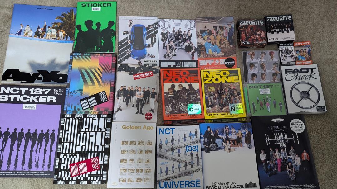 

[USED] NCT127 CD 22-piece set