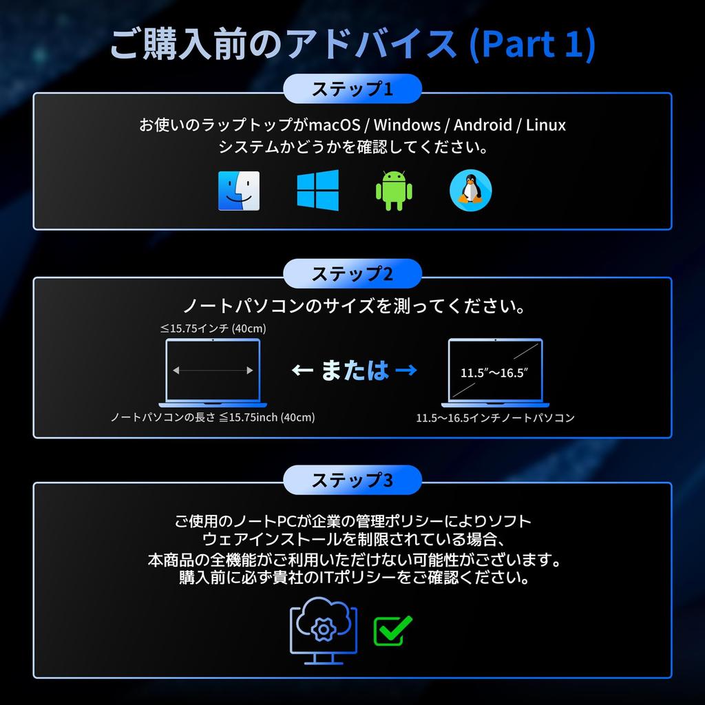 Alloy Dual Mobile Triple Single Cable Extender for Inch Dual FHD 1080P IPS Compatible with and Android 14-inch Monitor, Monitor, Type-C Connection/USB