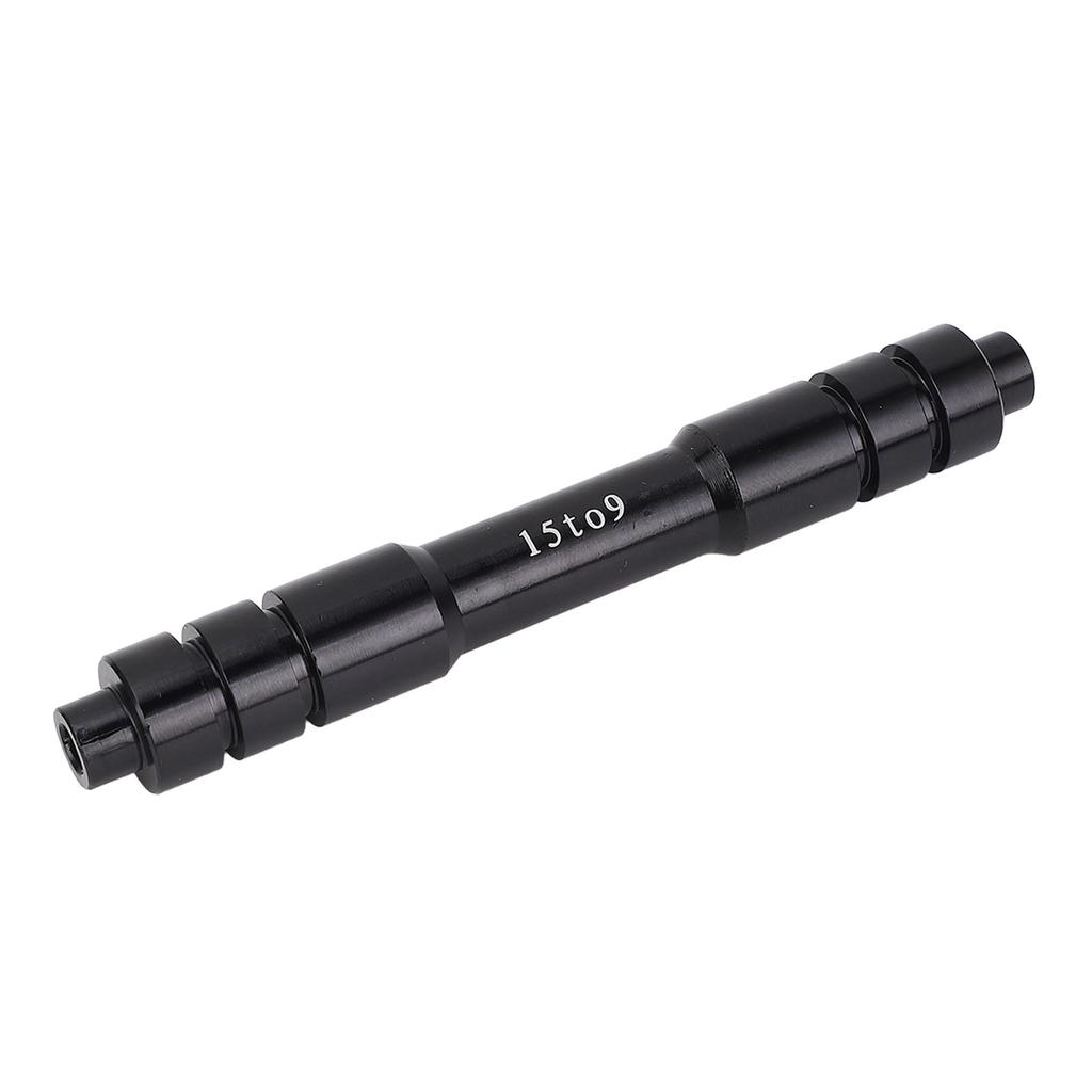 Cycle Wheel Fork Axle 15mm to 9mm Front Thru Axle Quick Release Hub Skewer Adapter for Conversion