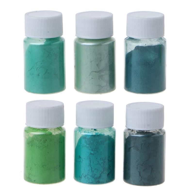 Glimmerpulver Pigment für Nagelglitzer Kosmetikharz mit Perlmutt-Glanz für DIY Seifenherstellung DIY Bastelarbeiten