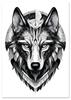 Poster Wolf Tattoo