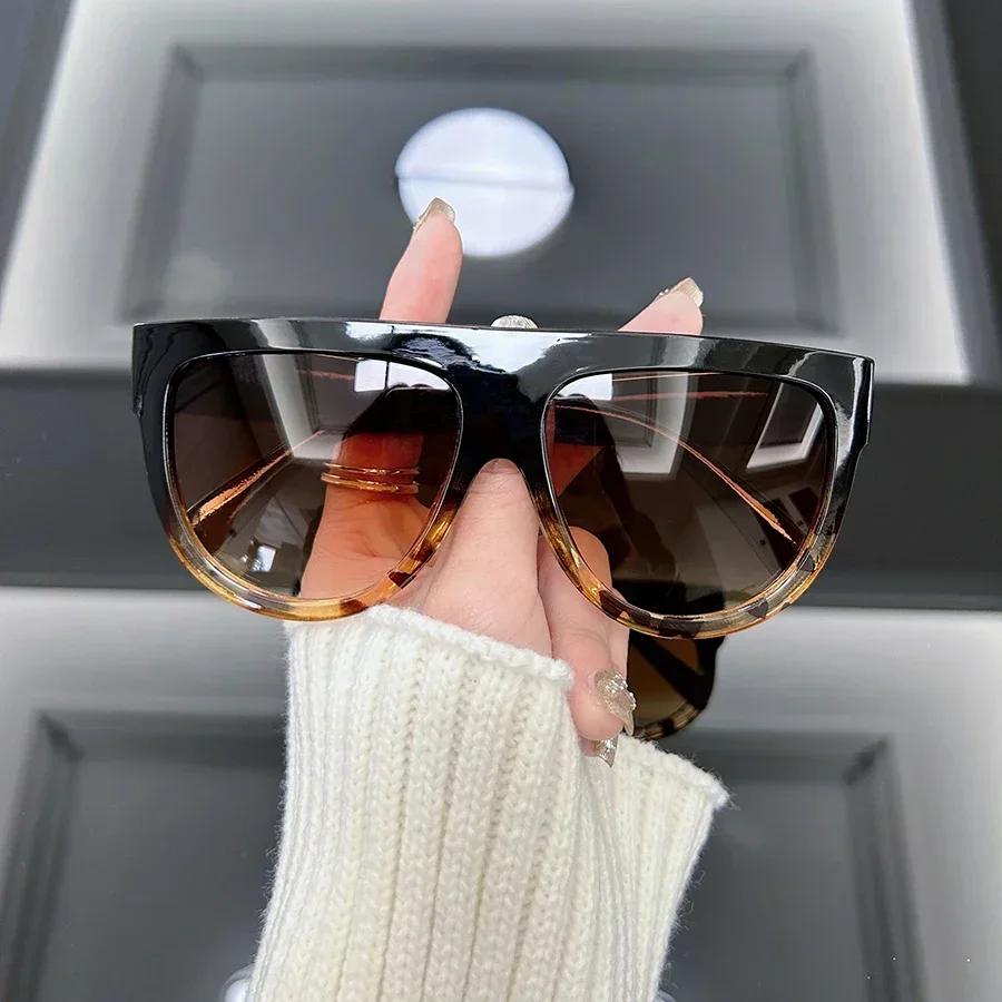 Classic Square Casual Fashion Sunglasses Women Men Vintage Stylish Oval Shaped Minimalist Female Male