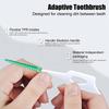 Sichumaria 40Pcs Brace Interdental Brush,Dual-Use Interdental Brushes Soft Silicone Portable Massage Oral Suitable For Oral Care Of Adults And Chil