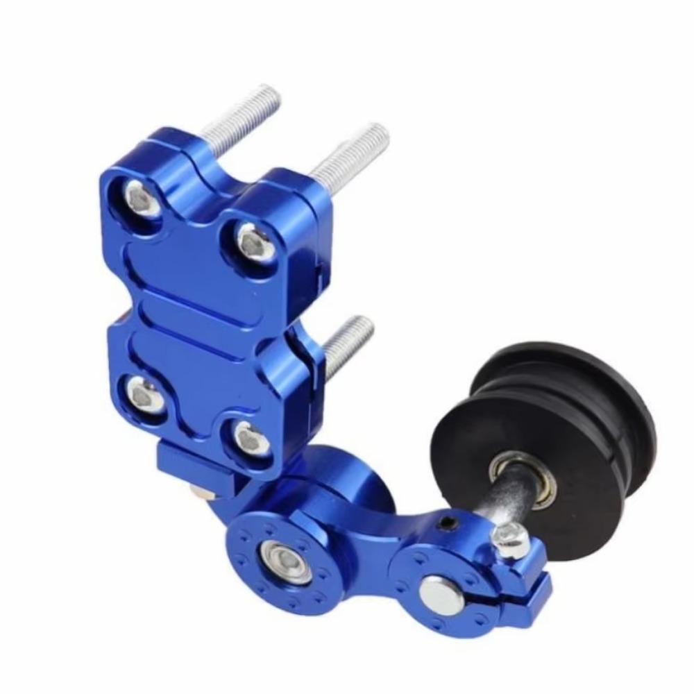 Black Red Silver Blue Gold Motorcycle Chain Tensioner Aluminum Zinc Zinc Alloy Motorcycle Accessories  ATV синий