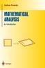 Bok Mathematical Analysis : An Introduction