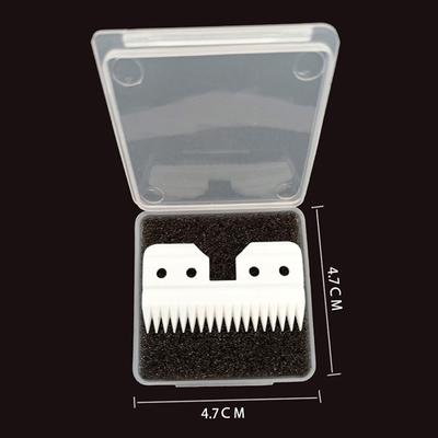 1PC 18 Teeth Ceramic Cutter Dog Grooming Blade Hair Clipper Blade Ceramic Cutters Pet Grooming Scissors