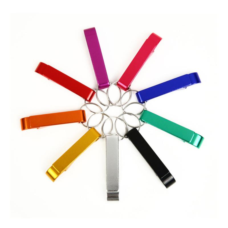 Practical Multifunctional Aluminum Alloy Bottle Opener, Keychain Wine Opener, Wedding Banquet Outdoor Camping, Bar Gift