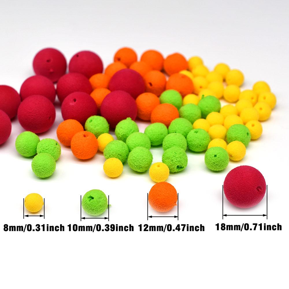 Carp Boilie Bait Floating Smell Lure with Corn Flavor Artificial Fishing Baits Pop up Bait Carp Fishing Accessories