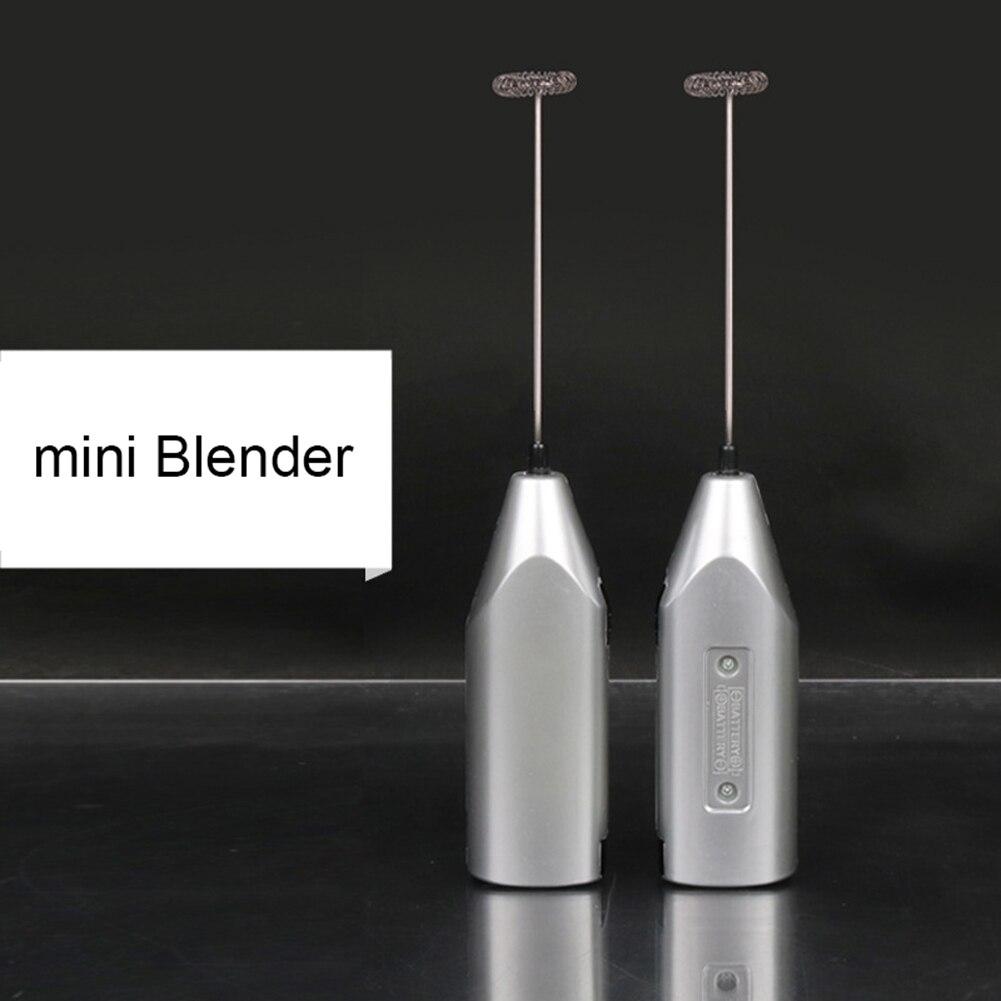 Stainless Steel Battery Operated Electric Milk Frother Egg Beater Kitchen Drink Foamer Whisk Mixer Stirrer