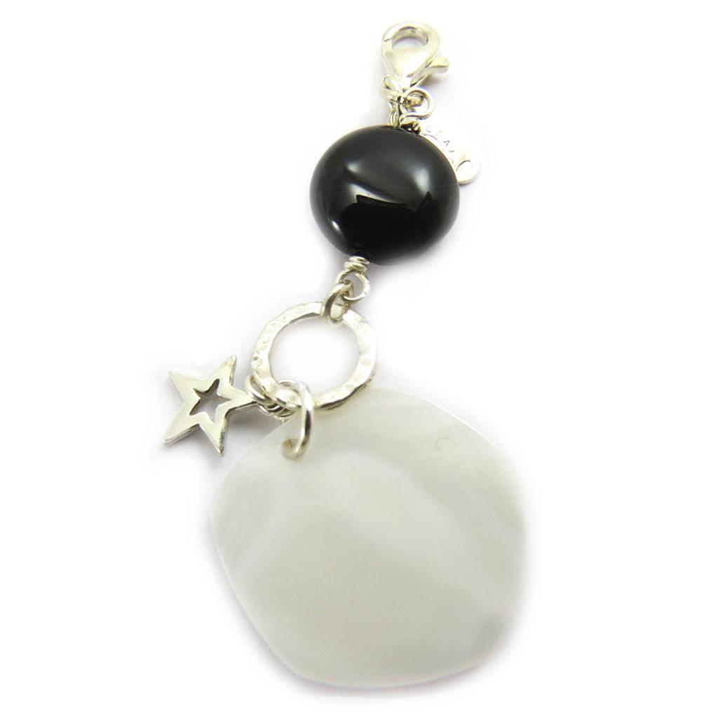 Les Trésors De Lily [G6504] - Charm Pendant 'Mineralia' Star