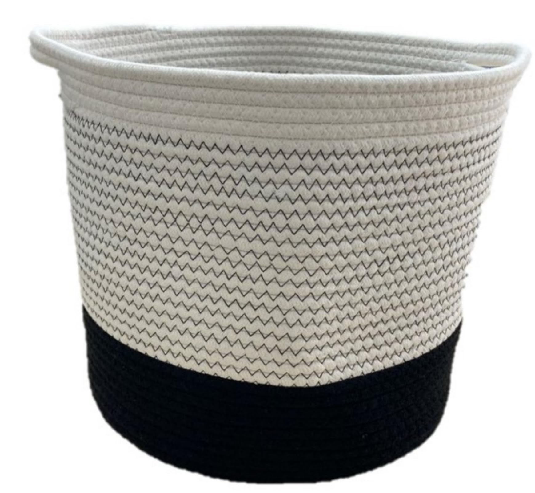 

[Кураси Венера] Крышка горшка Нет. 8 Нет. 6 Крышка для цветочного горшка Стильная комнатная корзина Нет. 5 Нет. 7 корзин из хлопка для интерьера (белый)… (нет. 6)