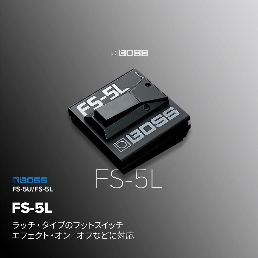 BOSS Foot Switch FS-5L Latch Type Amp Effect On Off Operation
