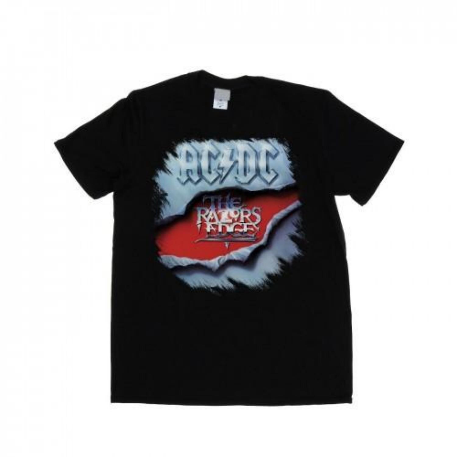 

AC_DC Mens RazorÂ´s Edge T-Shirt XXXXXL чорний