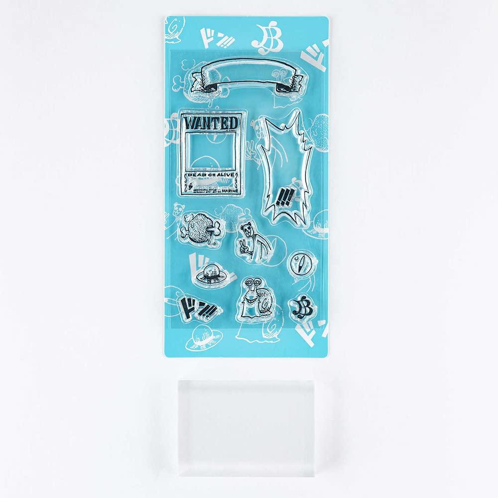 Hobonichi ONE PIECE magazine Versatile clear stamps /