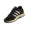 Adidas Falcon Elite 3 Running Shoes Classic Fabric Non-Slip Breathable Lightweight Low-Top Unisex Sneakers Black White Yellow S76794