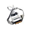 FPD NWL-424B+S41+T12 Road Touring Pedals with Toe Clips Cages Straps, FD2334