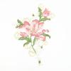 1Pair Dress Embroidered Fashion Embroidered Decals Fabric Sticker Lingerie Breast Flower Sewing DIY Polyester Flower Applique