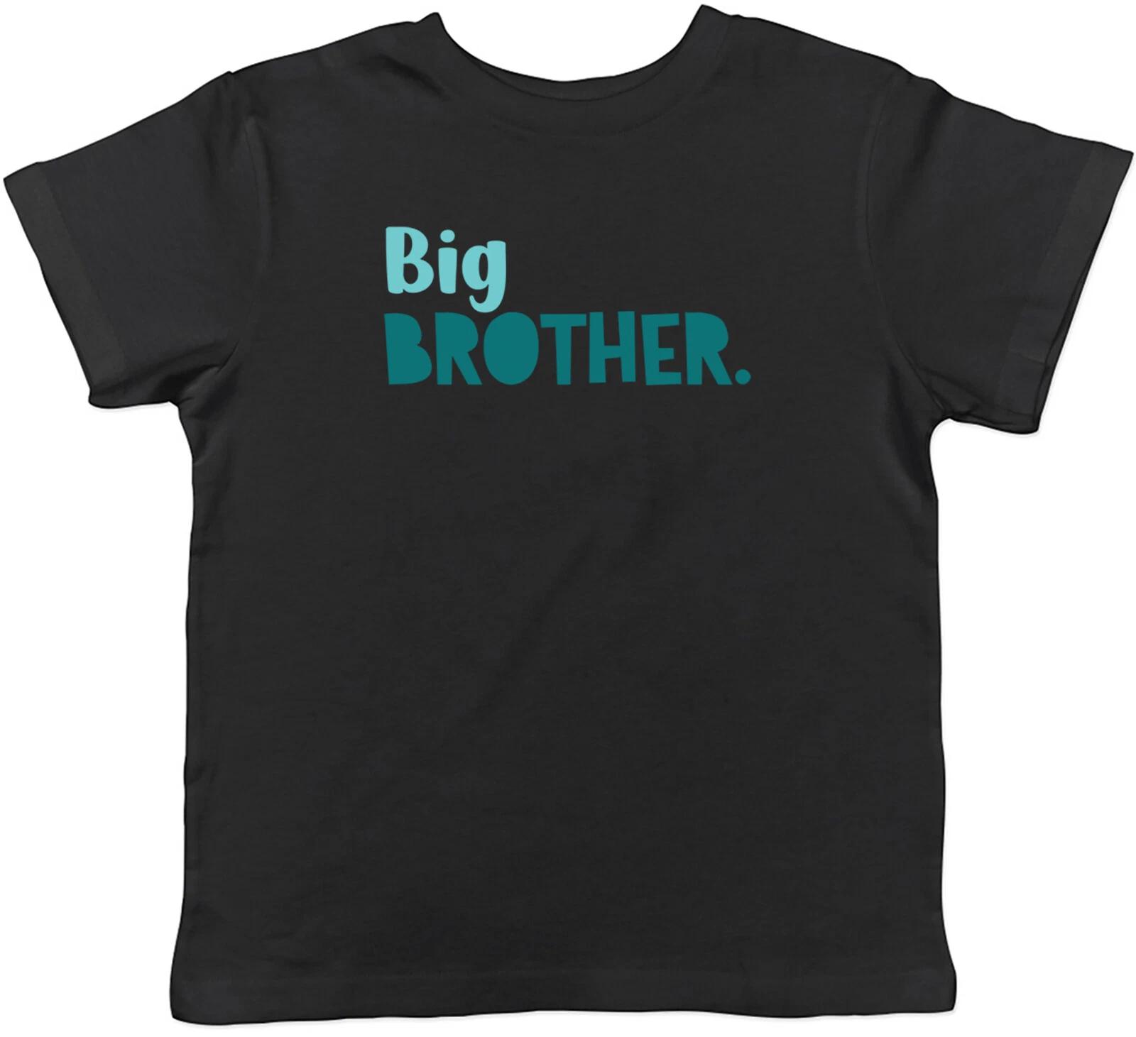 

Big Brother Blue Turquoise Kids T-Shirt Older Sibling Childrens Boys Girls Gift 160