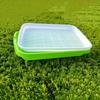 5pcs/set Hydroponic Seed Germination Trays Set - Plastic Indoor Gardening Kit Holes Reusable Plant Starter Trays