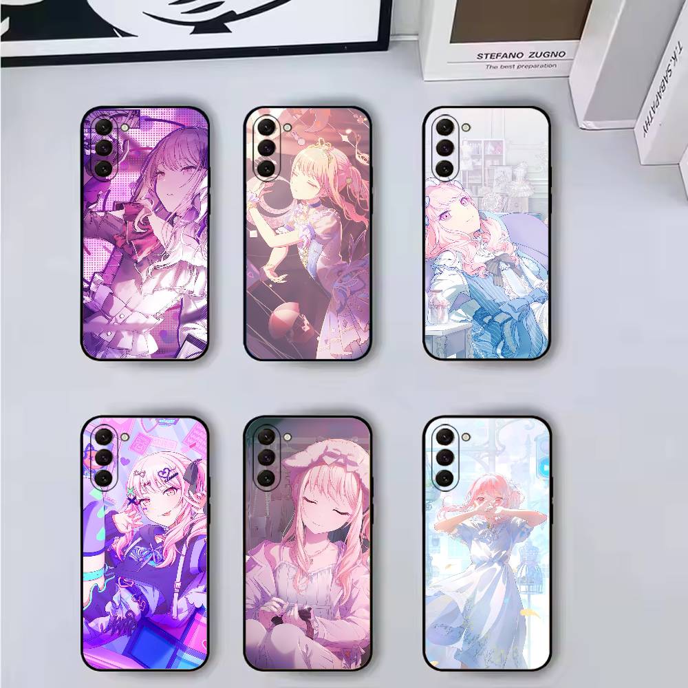 Project SEKAI Game Akiyama M-Mizuki Phone Case Silicone Soft For Samsung Galaxy A73,A72,A71,A70,A53,A52,A51