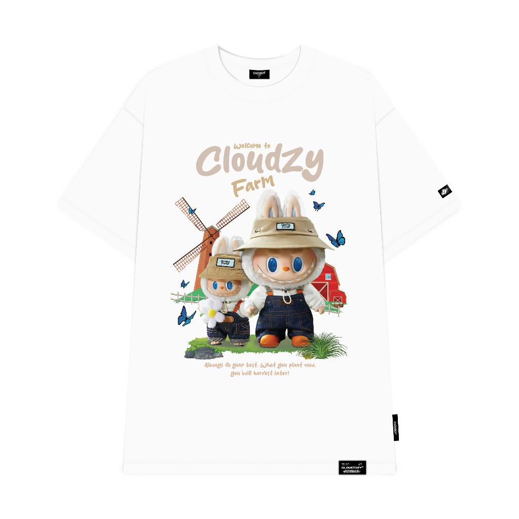 

Labubu unisex t-shirt short-sleeved cute round neck top XXXL