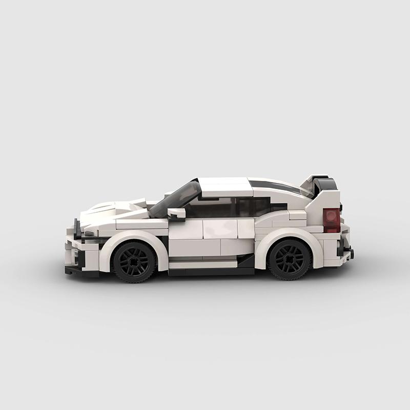 MOC Racing Car Assembly Model City Sports Car Building Block Creative Garage Toy Education Bricks Christmas Children's Gift