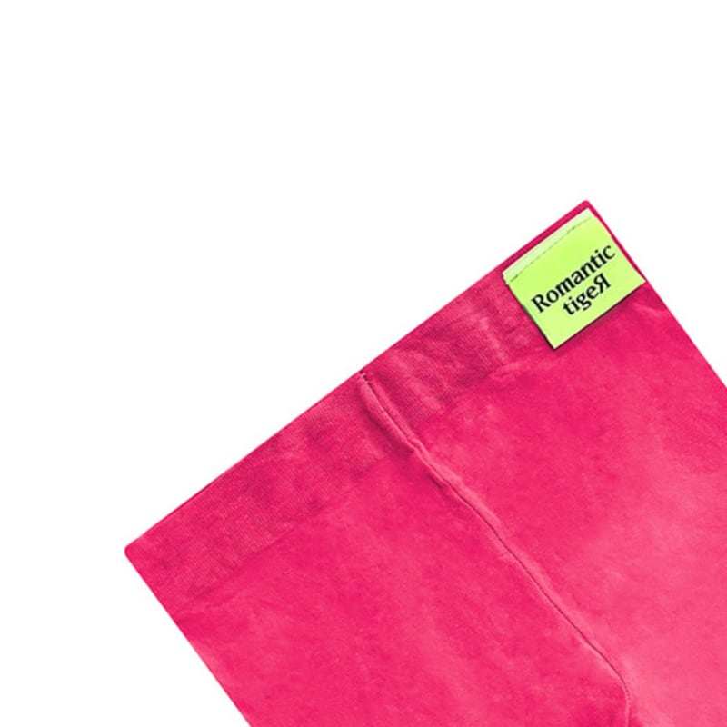 Romantic Tiger Color Sheer Tights (hot Pink)