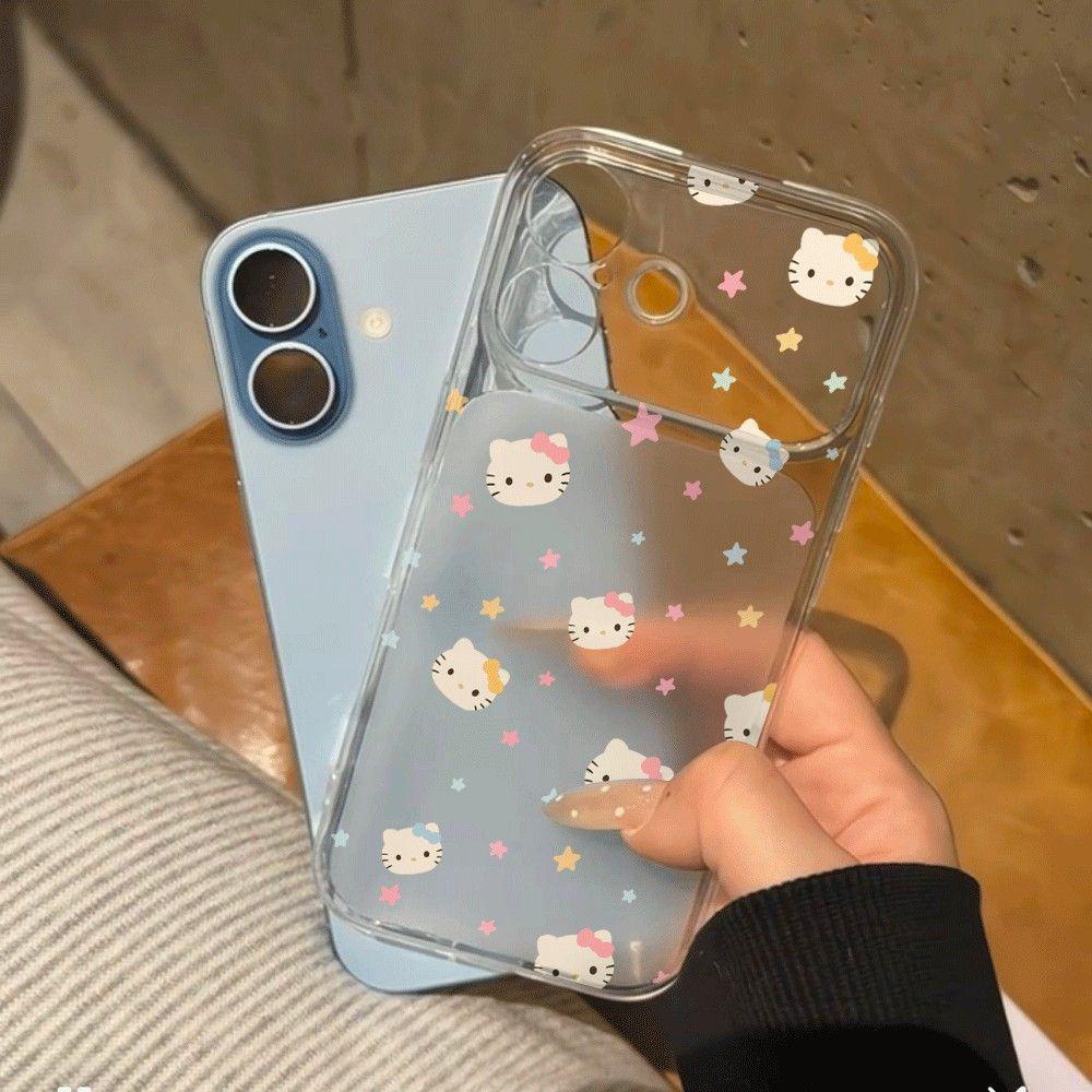 

Hello Kitty Star Design Case for 17 Pro Max, 16, 15 Pro, 14/13 - Cute & Simple iPhone 11 Pro Max