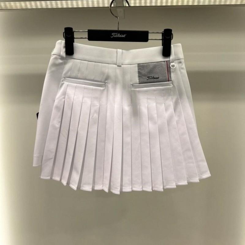 Breathable Quick-dry Cycling Skirt Womens Anti-chafe Pleated Casual Golf Sports Wear