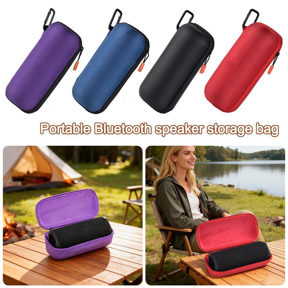 Hard Shell Speaker Carrying Case Shockproof Water Resistant Organizer Case Durable Storage Bag for JBL FLIP 7 6 5 4 3