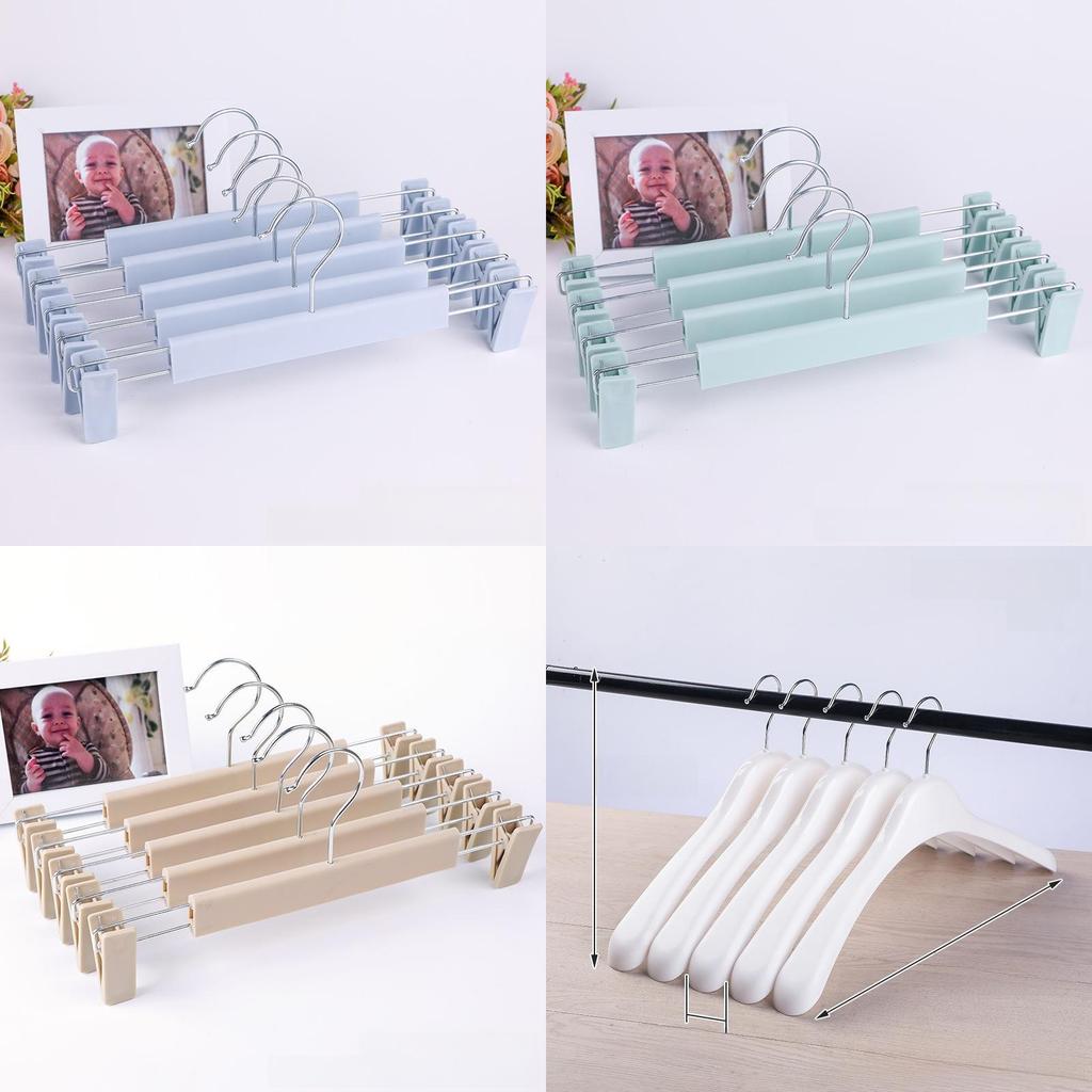 Modern Plastic Clothes Hangers With Antislip Design For Wardrobes And Garment Shops