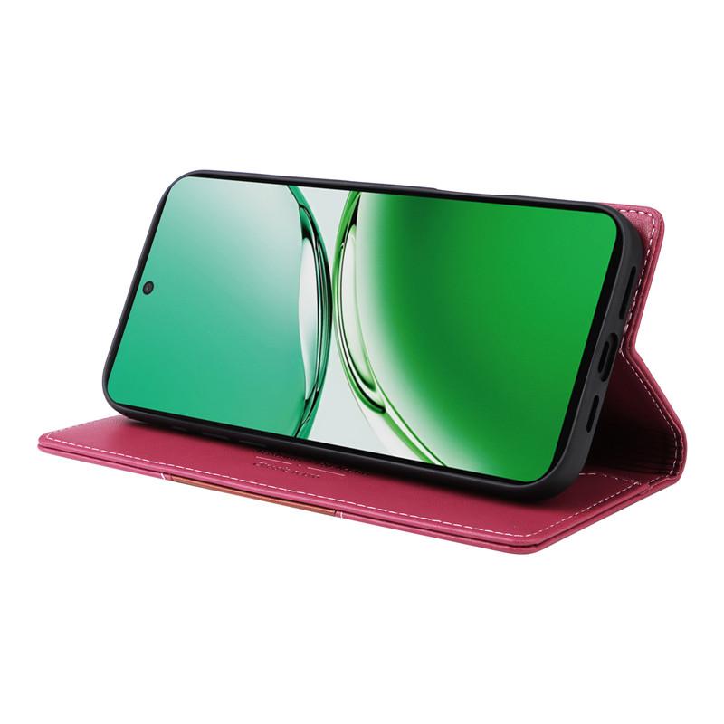 Magnetisk Plånbok Stöldskydd Läderfodral För OPPO Reno12 FS F Reno 12F 12 Pro 5G Reno12F Ficka Korthållare Telefonbok Flipskydd