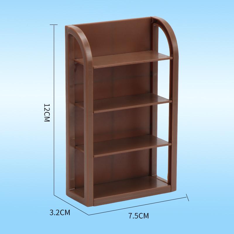 Miniature Dollhouse Bread Rack Display Toy