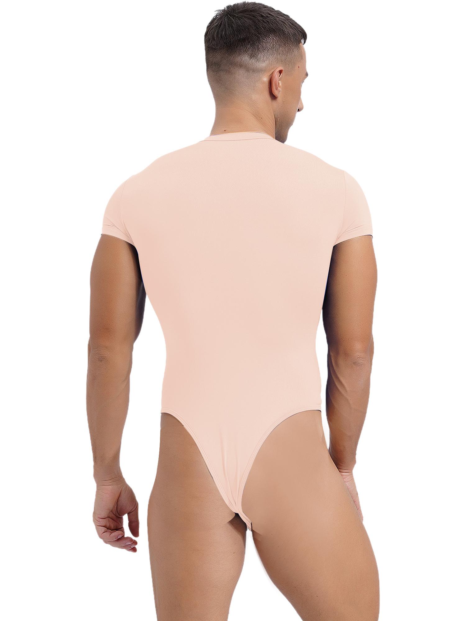 YDT-adult Heren afslanken body shaper vest shirt atletische sport bodysuit ondershirt effen kleur rompertjes voor bodybuilding yoga XXL roze