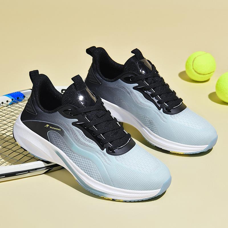 Men s Gradient Mesh Running Shoes Breathable Cushion Sport Comfortable Sneakers 39