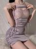 Sexy Woman Lingerie Babydoll Exotic Dress Role Play Maid Uniform Cosplay Costumes Lace Bra Porn Apparel Halloween Bride Set