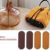 30x10cm Langer Boden für Stricktasche PU-Leder Taschenboden DIY Handgemachte Böden Häkelunterlage mit Löchern Handtaschenherstellung Zubehör