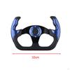 Car Steering Wheel 13inch High Performance Aluminum Alloy Comfortable Grip Auto Interior Accessories