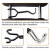 Multifunctional Car Seat Headrest Hook Compound Bows Headrest Organizer  Road Trip Accessory