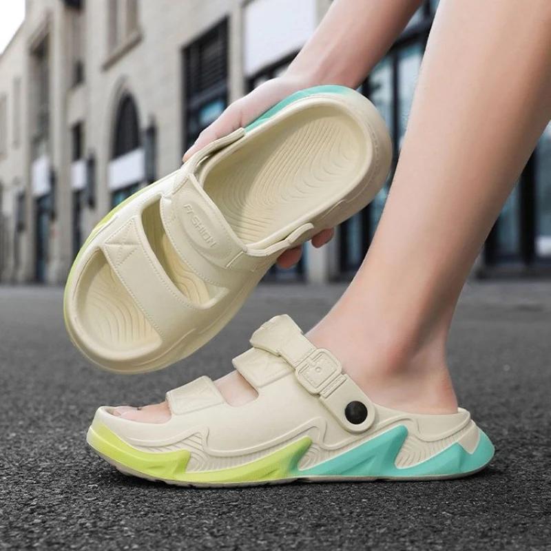 Ultralight Male Shoe Non-slip Big Size Expensives New Arrival 39 Cheap Liquidation Clearance Sale Original Open Toe Men's Sandal