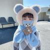 Ear Protection Children Plush Hat Thick Warm Cartoon Hat Cute Kids Winter Cap