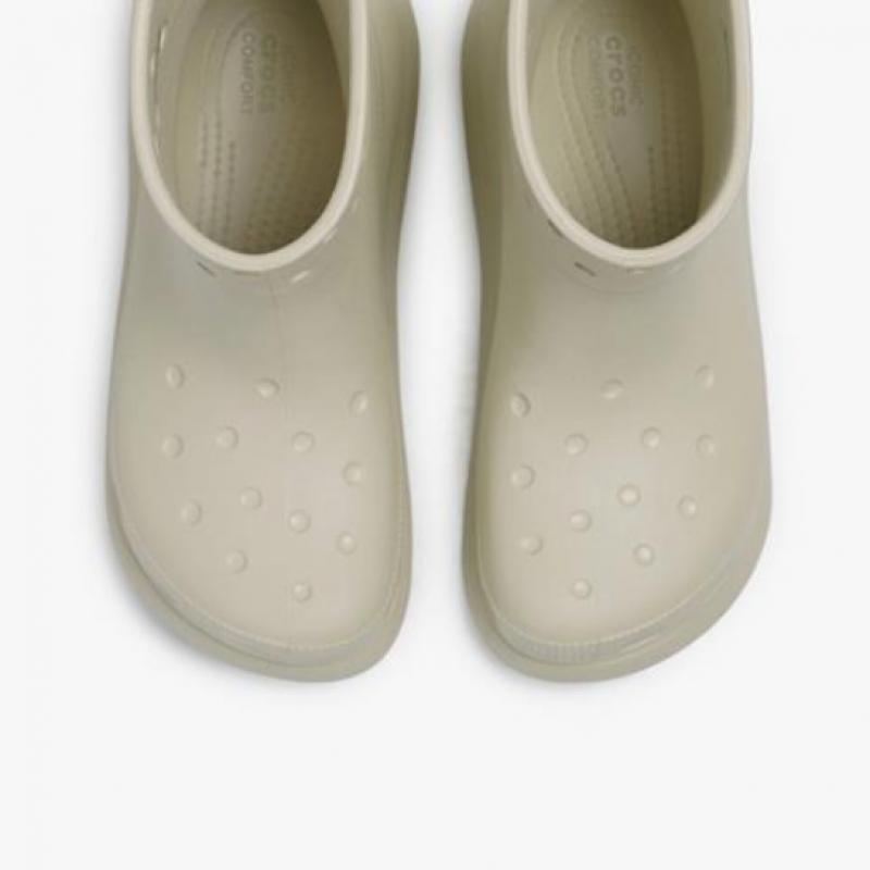 Crocs Crush Boots Bone 207946 2y2